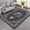 Blue grey keep off designer rug for living room area rug multi size soft anti skid rugs bathroom home floor mat designer home decor aesthetic S01