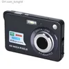 Kamera cyfrowa kamera cyfrowa HD Wyświetlacz wideo anty-shake kamera 2,7-calowa mini Q230831