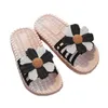 Slipper Kruleepo Fashion Flower Buty Pvc dla dzieci Dziewczyny Dziecko Baby Home Home Hal Basen Obcasy Miękkie sandały Sandały Mule