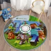 سجاد لعبة CD CD Round Mat Circle Batpet Patpat Mat Black Mat Home Home Decoration لسجاد السجاد المطبخ لغرفة المعيشة 230830