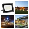 Holofote LED 10W 20W 30W 50W 100W IP66 à prova d'água AC85-265 Luz de parede externa Holofote Holofote LL