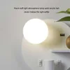 Wall Lamp Bedside Light USB Interface Adjustable Reading Lighting Tool With Holding Plate White Right Type 3