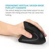 Myszy chyi ergonomiczna pionowa mysz 2,4G bezprzewodowa prawą lewą rękę myszy gier 6