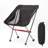 Lägermöbler Portable Folding Chair Outdoor Camping Chairs Oxford Cloth Ultralight For Travel Beach BBQ Vandring Picknickstol Fiskeverktyg 230831