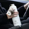 Water Bottles REVOMAX 600ML Portable Thermos Bottle 304 Stainless Steel Water Bottle Double Wall Vacuum Flask Insulated Tumbler Travel Cup Mug 230831