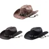 Baretten Punk Hoge Hoed Victoriaanse Cowboy Viering Partij Cosplay Props Cap