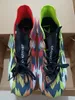 حقيبة الهدايا جودة أحذية كرة القدم x crazyfast fg knit football cleats mens firm ourdoor Ground Loate Leath