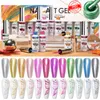 Nagellak Gellak Gellak 12 kleuren Metallic Liner Art Gel Losweken UV-gel Platina Shining DIY-tekening Semi-permanente vernissen 230831