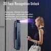 Serrature per porte Riconoscimento facciale 3D Sblocco Serratura digitale con fotocamera Impronta digitale Password Keyless Electronic 230830