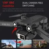 Simulatoren Mini Pro E63 Drohne mit Kamera HD 4K 150 Winkel WiFi Fpv faltbare Quadcopter Mini Drohne Geschenk Spielzeug x0831