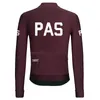 Radsport-Shirts, Oberteile, PAS Pro Team, dünnes Langarm-Trikot, Rennrad-Trikot, Fahrrad-Radsport-Kleidung, italienischer Stoff, nahtloser Prozess, 230830