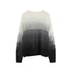 Suéteres para hombres Mohair Stripe Fashion Sweater Loose Harajuku Coreano Ropa unisex Primavera Top Marca Hombre Mujer Jerseys de punto 230830