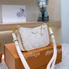 Mini Easy Pouch Bags designer tas dames schoudertassen luxe ketting portemonnee bloemen telefoon portemonnees Emboss Bloemen Leer 5A