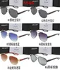 Designer Sunglasses Mens for Women New Fashion European and American Metal Uv Luxury Womens
