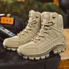 Boots Winter Footwear Military Tactical Mens Boots Special Force Leather Desert Combat Ankle Boot Army Men's Shoes Plus Size 230831