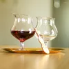 Weingläser, 1/2 Stück, schräg, Whiskyglas, klassische Tasse, Kelch, Brandy-Verkostung, Snifters, Chivas, ordentliches Trinken für die Bar