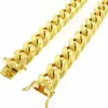 Men's Miami Cuban Link Bracelet Real 14k Gold Plated Solid Sterling Silver 8mm248E