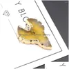 Ciondoli in pietra naturale astratta a forma di animale pendente donna uomo giallo viola blu grigio marrone collana di cristallo consegna di gioielli pinna Dhrax
