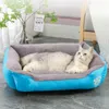 kennels pens S-3XL Pet Bed for Large Dog Sofa Medium Dog Bed Soft Nest for Puppy House Waterproof Mattress for Cat Winter Warm Cushion Kennel 230831