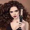 ヘアカーラーストレートナーワイヤレスカーリング鉄USB充電式ヘアカーラーセラミックヘアウェーバークリンパースタイリングツールプロテッドトラベルヘアカーリングワンドL230916