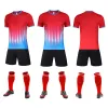 Nya säsongsfotbollsuniformer Fotbollströja anpassad fotbollsskjorta och byxor för man och barnstorlek ZZ