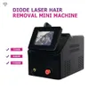 Портативное безболезненное удаление волос депиляция ледяной машины морозирование 808 нм диодное лазерное пигмент уменьшить устройство для использования салона