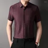 burgundy shirt slim fit
