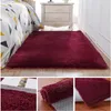 Teppiche Verdickter gewaschener Seidenhaar-Rutschfester Teppich Wohnzimmer Couchtisch Decke Schlafzimmer Nachttischmatte Yoga-Teppiche einfarbiger Plüsch 230831