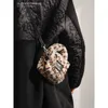 Evening Bag S Winter Luxury Brand Design Satchels Handväskor Kvinnlig väska Faux Pur Purses Leopard Shoulder Mini Telefon 230831