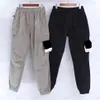 Calças masculinas konng gonng multi bolso grande macacão calças primavera e verão nova marca de moda retro masculino jogging leggings men317a