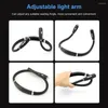 Tischlampen, freihändiges Halslicht, wiederaufladbare LED-Leselampe, flexibler Arm, dimmbar, blendfrei, freihändiges Lampenbuch