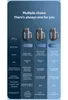 Fareler Kuwfi Şarj Edilebilir Kablosuz Fare Sessiz Oyun Fare 2.4G Bluetooth Mause PC Dizüstü Bilgisayar için Ergonomik 4000DPI 9 Düğme RGB Fareleri 230831