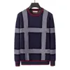 Популярные 2023 мужской дизайнерский свитер Питер вышивка зимняя и осенний свитер круглый свитер с длинным рукавом пуловер. Женские вязаные свитера