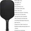 Squashschläger Pickleball-Schläger Personalisierte Anpassungsbilder T700-Rohkarbonfaser-Thermoformung/Kaltformung Pickleball-Schläger 230831