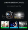 Caméscopes Ordro AC3 caméra vidéo 4k caméscope professionnel 30X Zoom numérique infrarouge Vision nocturne enregistreur de vlogging pour Blogger 230830