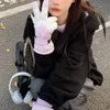 手袋のために、女性のために缶をタッチスクリーンサイクリング風力防止冬の防水ポイントと滑り止めの暖かい冬のサイクルwdproof wterproofポットwterと一緒に