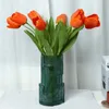 Decoratieve bloemen 1PC Tulp Kunstbloem Real Touch Boeket PE Fake Voor Bruiloft Decoraties Huis Tuin Decor