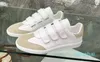 Обувь взлетно-посадочной полосы Isabel Paris Marant Sneakers Beth Like Low Top Beth Кожаные кроссовки модельер-дизайнер Изабель Тренеры