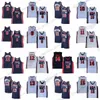 Personalizado Mens S-6XL1992 Retro Basquete Jerseys 7 Bird 5 Robinson 10 Drexler 8 Pippen 11 Malone 12 Stockton 13 Mullin 15 Johnson 14 Barkley 4 Laettner Costurado Jersey