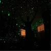 3D-Sterne, die im Dunkeln leuchten, Wandaufkleber, leuchtende fluoreszierende Wandaufkleber für Kinder, Babyzimmer, Schlafzimmer, Decke, Heimdekoration 831