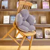 Oreiller automne hiver confortable décoratif canapé siège chaise dos dessin animé longue peluche Coussin décoration de la maison