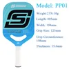 Squash Racquets INSUM DESIRE Pickleball Racket Laminate Foam Full Carbon Fiber Surface Lightweight Padel Sound Muffled 230831