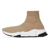 Nouveau produit Casual Chaussette Chaussures Speed Trainer Pour Hommes Femmes Designer Baskets Chaussures Blanc Noir Rouge Semelle Claire Volt Bleu Fluo Jaune Semelle Hommes Femmes Chaussures De Plein Air