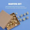 1Pcs Mode Gold Buchstaben Metall Schuh Charms Garten Schuh Dekorationen Für Croces Jibz Charme Rucksack Kinder Weihnachten Geschenke Jibz