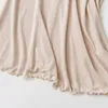 Kvinnors sömnkläder mullbärsilk stickad nattklänning modeklänning sommar kjol spets mjukt cool justerbar