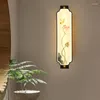 Настенная лампа спальня спальня прикроватный китайский стиль современный минималистский в гостиной творческий