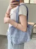 الأكياس المسائية أزياء حقيبة صغيرة منقوشة الكتف طالب المتسوق الكتان قطعة قماش القماش حقيبة يد من أجل الفتيات