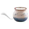 Dinnerware Sets Ceramic Lard Jar Condiment Jars Spice Storage Canister Container Spices Pot Ceramics Pepper Kitchen