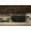 by 11 Deep-Fry Pan With Lid Bakelite Handles, 11 inch, Patent-Pending non-stick surface