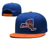 Nouveau Baseball Snapback chapeaux carte de la ville équipe couleur casquette Snapbacks réglable mélange Match commander toutes les casquettes